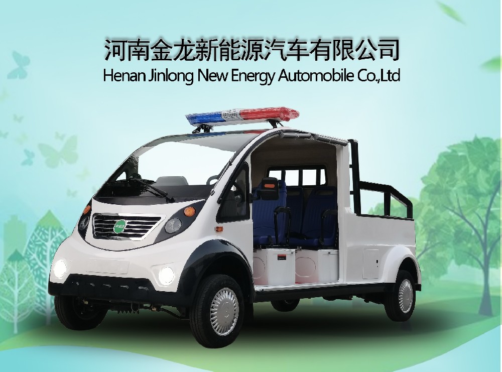 4-5座敞篷皮卡電動(dòng)巡邏車